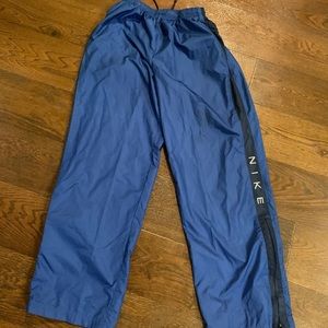 Nike Clima-Fit Mens Rain Pants Blue Size Medium